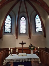 Altarraum in D&ouml;rscheid, Evang. Kirche